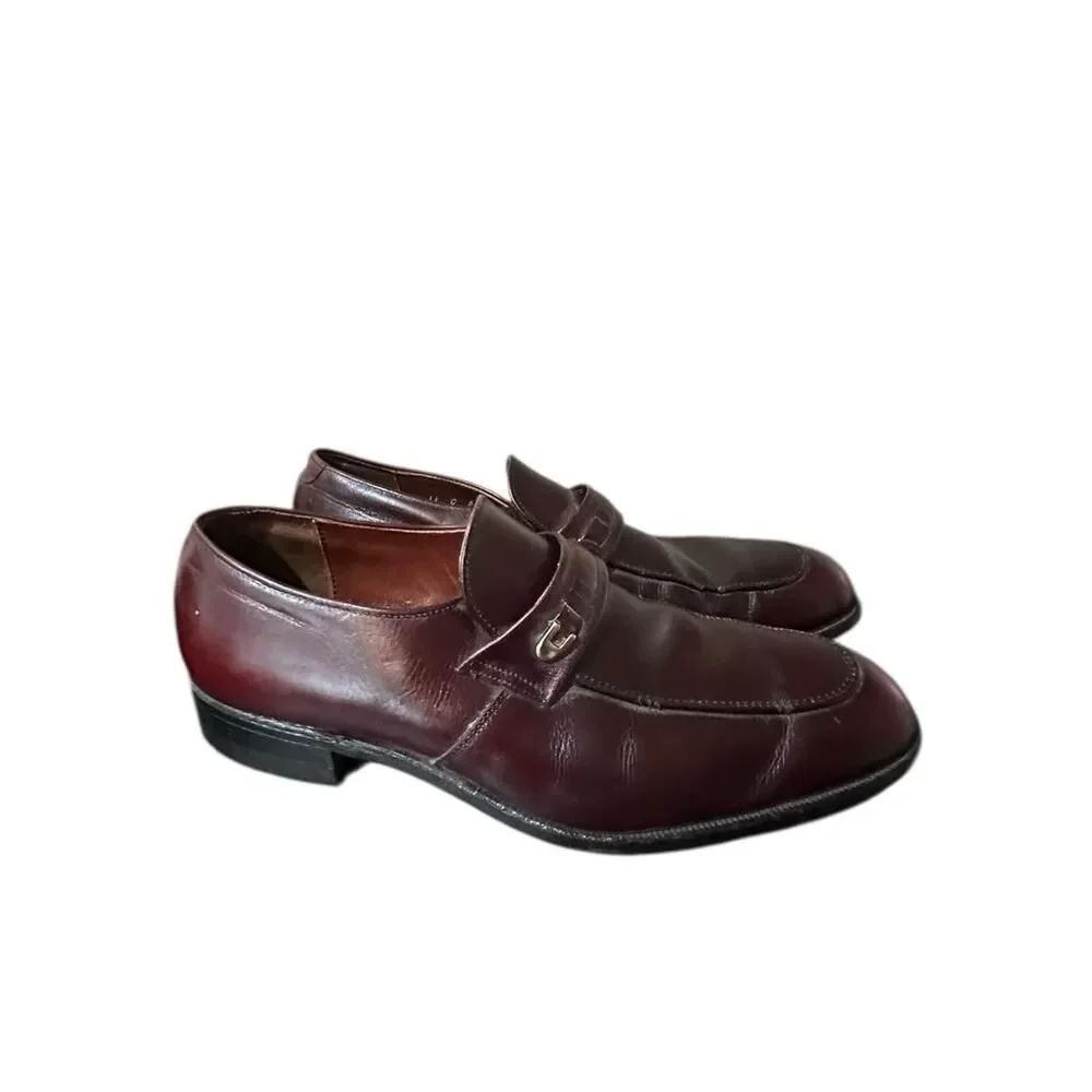 VTG O'Sullivan Executive Imperials By Mason Men's Dress Loafers Leather 11 C